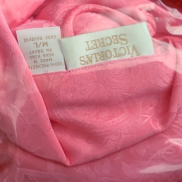 GOLD LABEL Victoria's Secret Vintage VS Robe M/L Silky - Picture 3 of 16